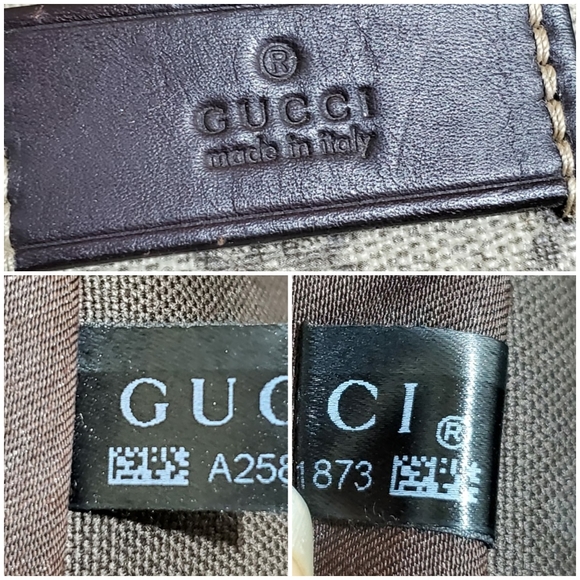 GUCCI GG Supreme Monogram Large Joy Tote Bag Brown - Picture 5 of 11